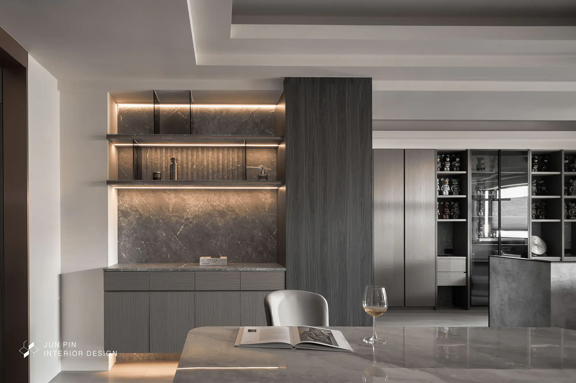 大理石和木紋都有可以替代的材質