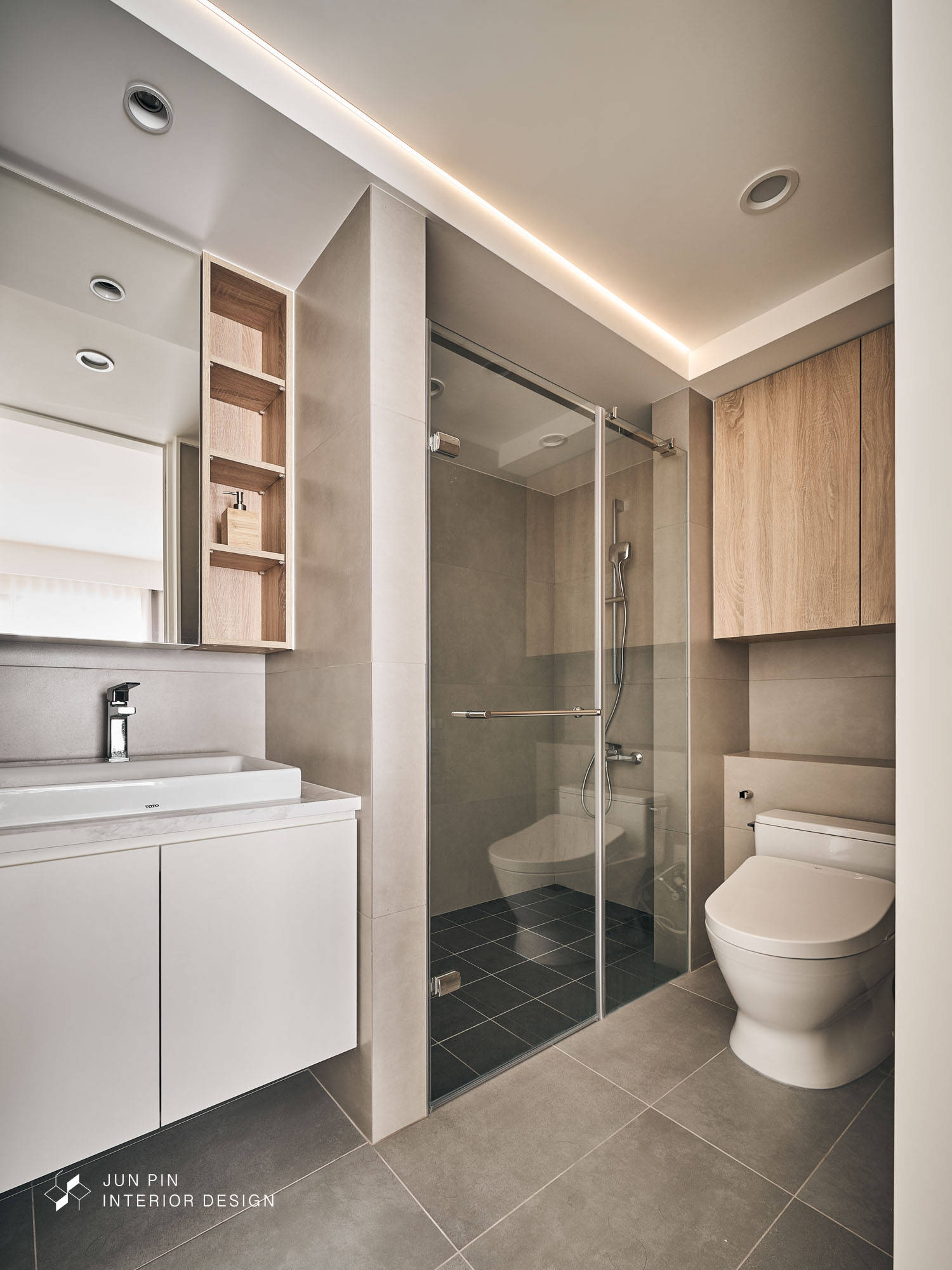 磁磚地板適合廁所或是廚房空間