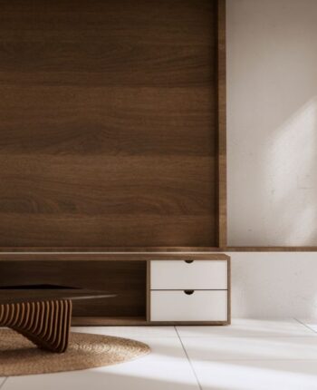 cabinet-room-wooden-interior-wabisabi-armchair-sofa-decoration-japanese-style3d-rendering